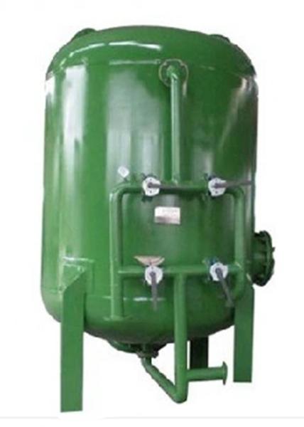 Low Pressure Loss Activated Carbon Filter Tank Green Color For Water Purification