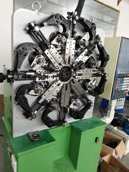 0.2 - machados da elevada precisão 3 - 4 da máquina da mola do CNC do diâmetro de fio de 2.3mm