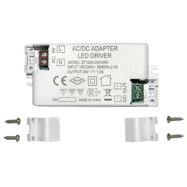 24V 1A Constant Voltage LED Driver 24W Electronic Transformer for LED Light Charging Lighting Solutions Service