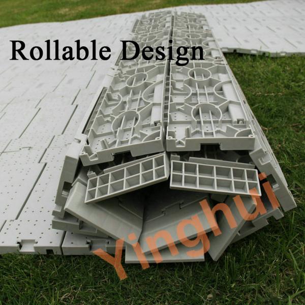 Grey Medium Portable Event Flooring Anti Scratch Outdoor Concert Exhibitipon Party Tent Flooring