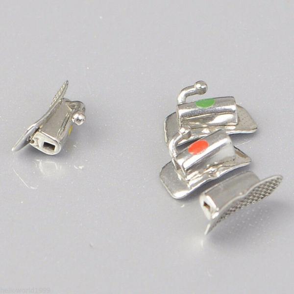 Bondable Orthodontic Molar Bands With Laser Mark / Non Convertible Buccal Tube