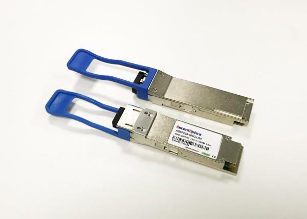 Compact SMF 10Km CWDM QSFP28 Optical Transceiver 100G / ps AQSFP -100G-LR4