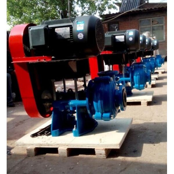 2 / 1.5 B - R Natural Rubber Lined Slurry Pumps For Rugged Tailings