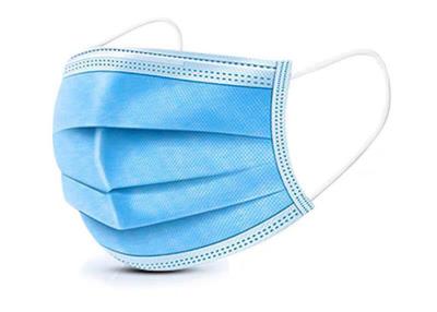 Optional Color Disposable Face Mask 17.5cm X 9.5cm Lint Free Lightweight