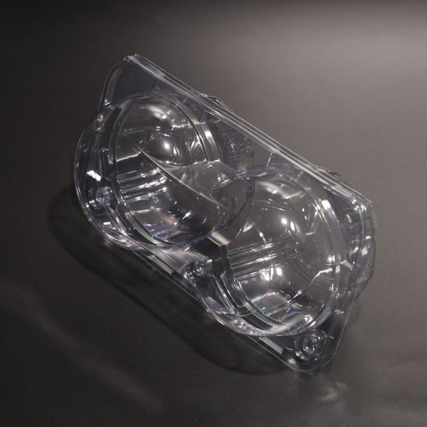 OEM Disposable PET Food Containers Rectangle Shape Plastic To Go Containers