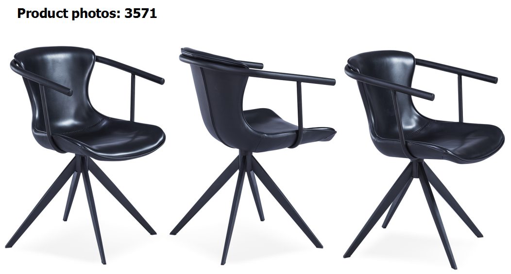 69cm Modern Swivel Lounge Chair