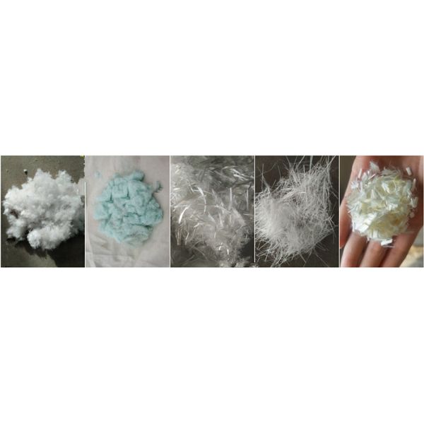 Резец пряжи волокна ненужного шредера PP/Nylon/PA66/Polyester волокна моноволокна пластиковый