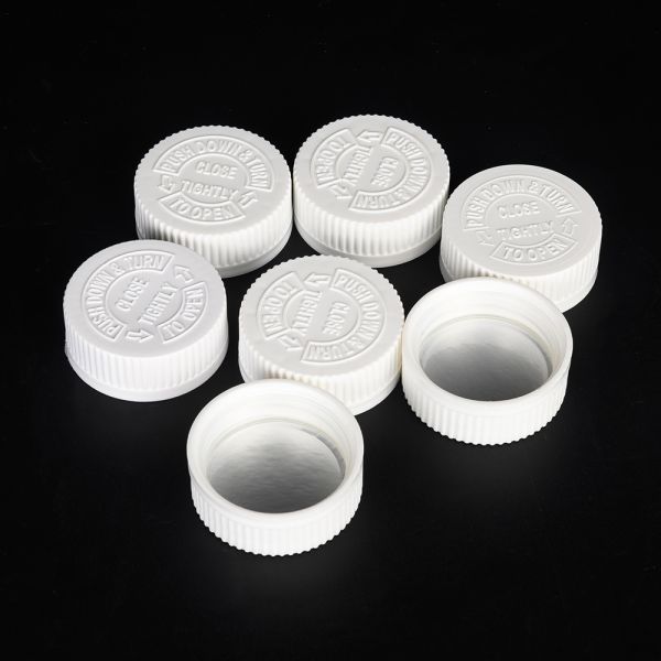 Highly Customized 4oz PET Capsule Bottle of Orange Black Plastic Nutrition Supplement with Purple Tamper Proof Packaging