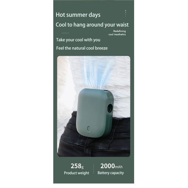 Multifunctional Portable Small Fan For Cold Natural Breeze Small Hanging Fan