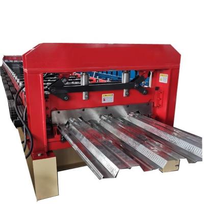 Decking hidráulico do Plc do metal 0.8mm de Decoiler que forma a máquina