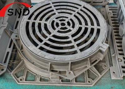 High Strength Ductile Iron Grate Gully Spray Paint For Sewer Outlets 20kg To 30 Kg