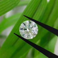 1 carat HPHT CVD Diamant DEF Couleur VS VVS Ronde Coupe brillante en laboratoire Diamant en vrac