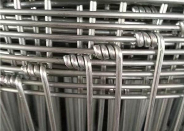 Hot Dip Galvanized Farm Mesh Fencing , Durable Farm Fence Panels