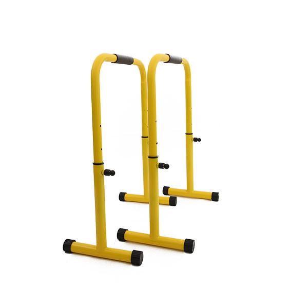 Indoor 11KG H100cm Gym Squat Rack Horizontal Pull Up Dip Stand