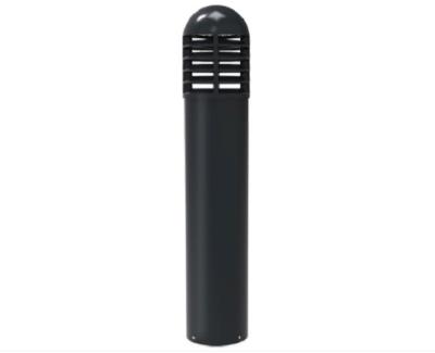 25W / 35W Exterior Bollard Lighting Custom 120°Distribution Black Color