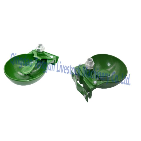 Brass Valve Horse Water Bowl , Water Drinkers For Horses Wall Or Tube Mounting