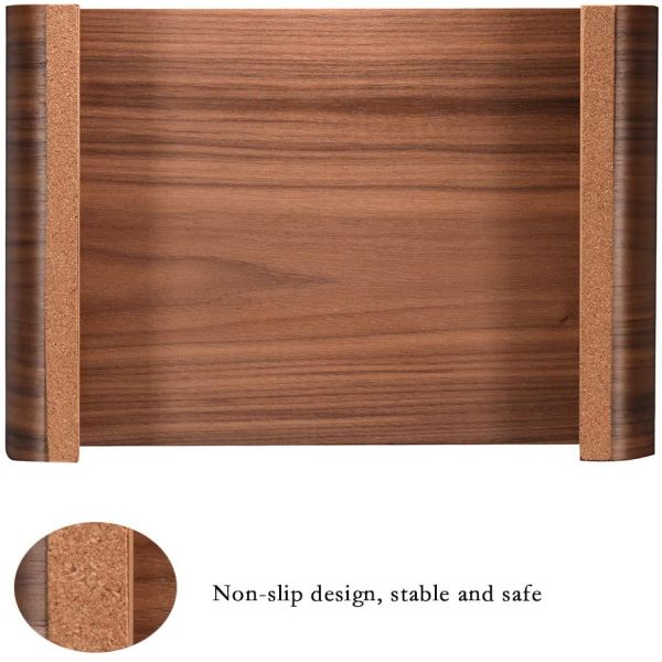 Portable de alta calidad de madera doblada portátil portátil computadora escritorio de madera de monitor para la oficina en el hogar