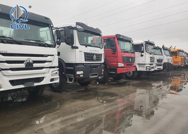 336/371HP Sinotruck Howo White/Red Colour Heavy Duty Dump Truck Tipper Truck Forconstruction site