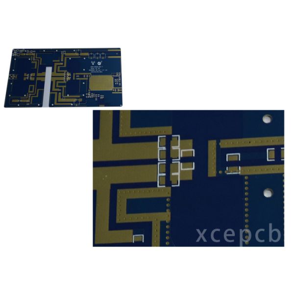 Rogers Arlon Taconic Radio Frequency Microwave Rfmw Pcb Double Layer Immersion Silver Surface