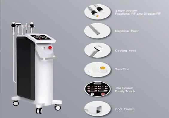 0.5-3mm adjustable facial fractional micro-needle RF with invasive and non-invasive needle