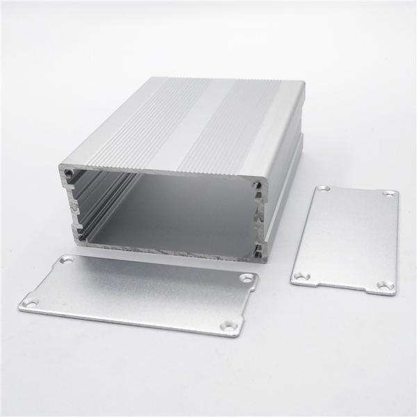 caixa de alumínio expulsa branca de anodização de 76*35*100mm
