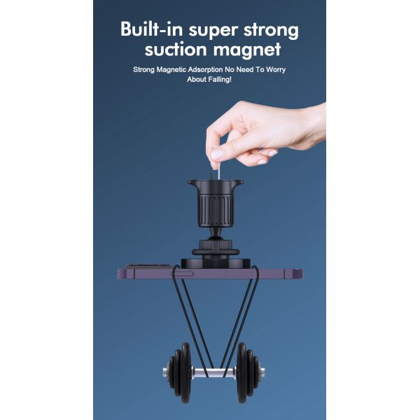 New Arrival Magnet Magnetic Car Charger Wireless Phone Holder Magnet Magnetic 15W Fast Car Wireless Charger For phone