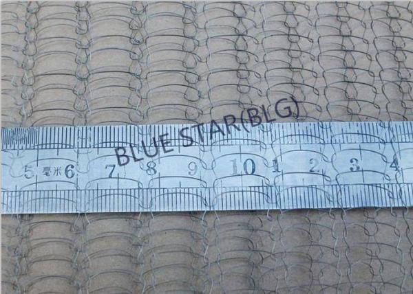 Pure Titanium Filter Knitted Mesh 0.2 / 0.25mm Wire For Sea Water Desalination / Air Filter