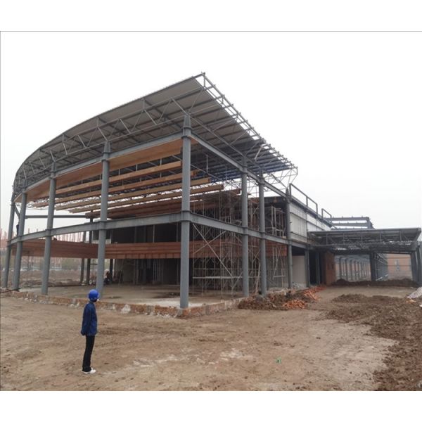 Выставочный зал автомобиля стеклянного занавеса современный, выставочный зал К345б К235б торговлей автомобиля 4с гигантский