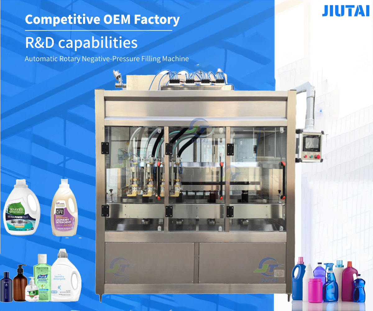 Commercial Tracking Type Filling Machine Shampoo Gel Bottle Lotion Paste 500ml Soap Gallon Dish Wash Automatic