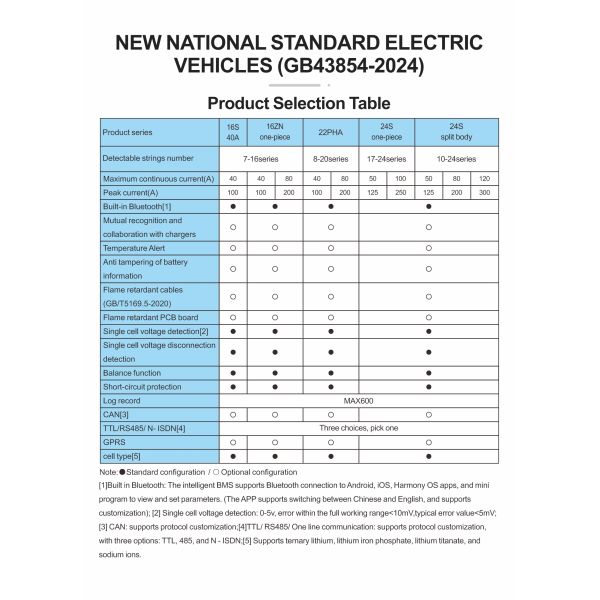 Ternary Battery Management Solution Lithium Ion BMS 12V-100V OEM
