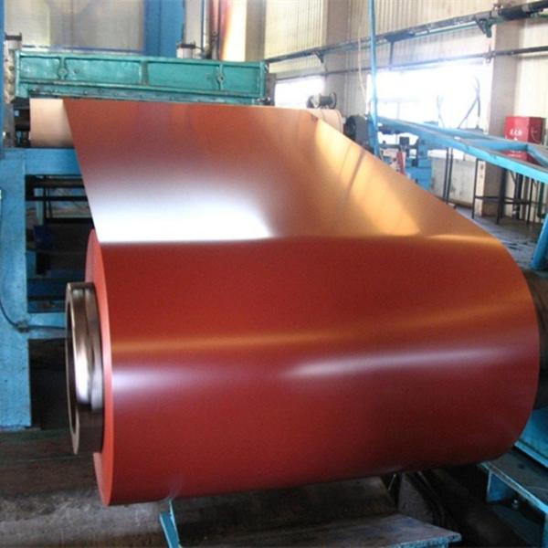 ASTM Ral3005 Color Coated Prepainted Galvanized Steel PE HDP SMP PVDF Dx51d