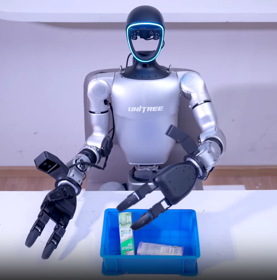 Unitree Dex3-1 Three Finger Dexterous Hand 7 DOF Force Control Robotic Hand Tactile Sensor Robot End Effector