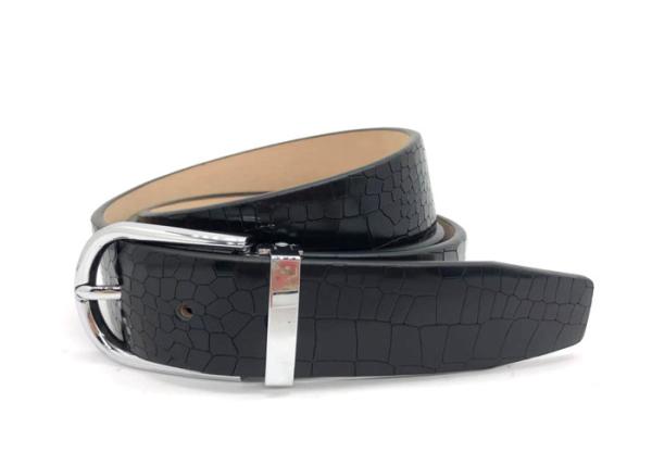 Handcraft Simple Men Leather Dess Belt  / Real Leather Business Belt