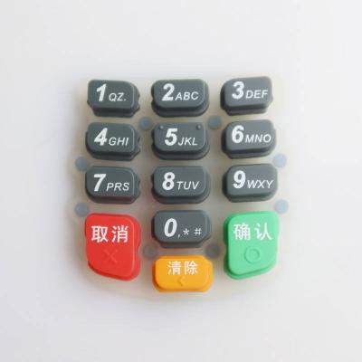 Silicone Keyboard Rubber Keyboard Replacement With Conductive Carbon Particles That Can Conduct Electricity