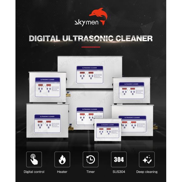 ultrawave режима деятельности 3.2l 120w уборщик плоского цифрового ультразвуковой с цифровым timer&heater