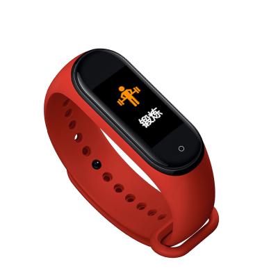 Bracelete de Android do punho do controle da música da notificação da pressão sanguínea BT4.0 de M14 Smartwatch 80mAH SMS