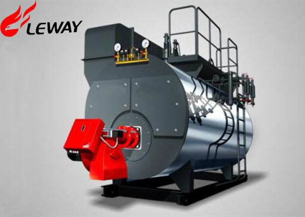 Low Pressure Oil Fired Steam Boiler 194℃ Steam Temperature High Safety