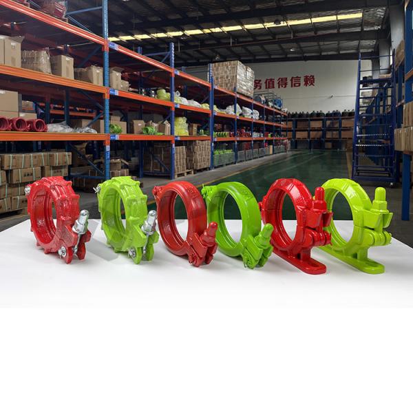 Sany Zoomlion PM Concrete Pump Spare Parts DN125 U Bolt Type Clamp For Concrete Pump