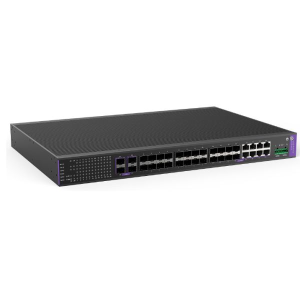 FR-9M44F8  Industrial Core Switch  L3 10G Managed Series   4 x 10G SFP+ + 16 x Giga SFP + 8 x 1000M SFP/RJ45 Combo