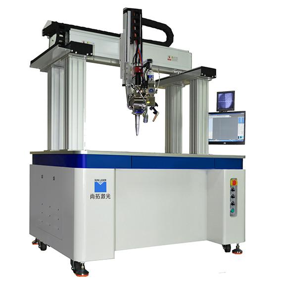 3000W Collimated Laser Welding Machine Cnc For Lithium Ion Prismatic 18650 Battery Spot Pouch Cell Fully Automatic
