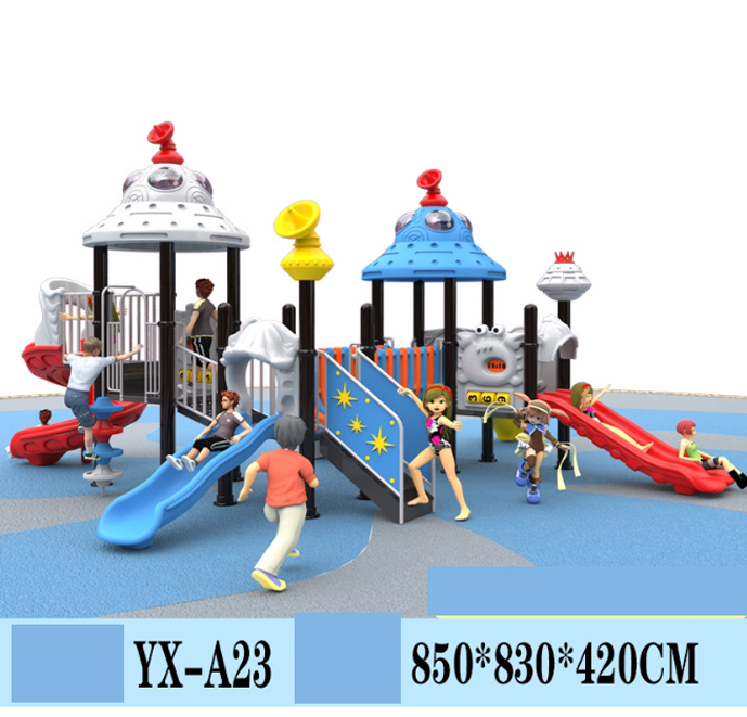 High-quality LLDPE plastic galvanized steel outdoor  children's playground equipment kindergarten at a competitive cost 
