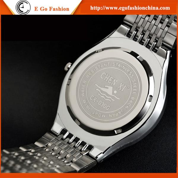 030A Full Stainless Steel Watches Man Japan Movement Quartz Watch Unisex Roman Watches New