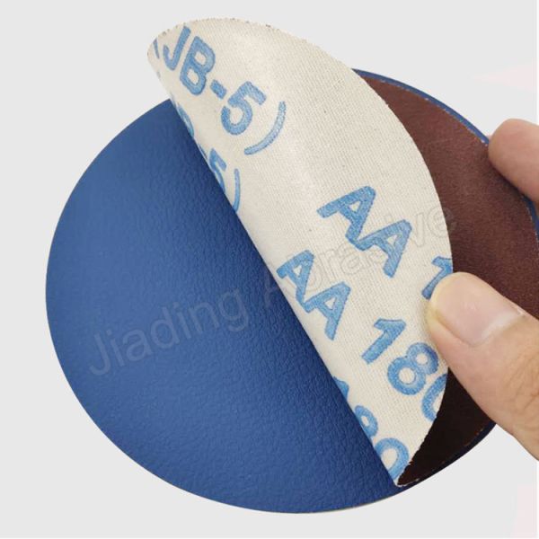 300mm 350mm RED Hook Loop Sandpaper for Epoxy Floor Grinding Cement Wall Sanding Disc
