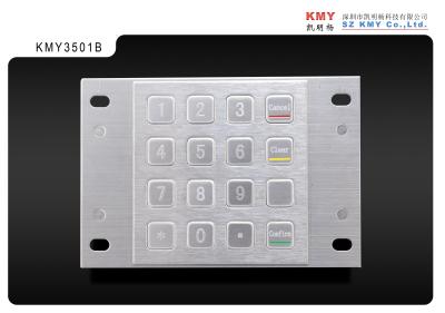 CE FCC Encrypted Pin Pad USB Interface  Industrial Keypad