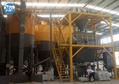 Operação fácil da máquina adesiva automática da telha para a produção seca do almofariz