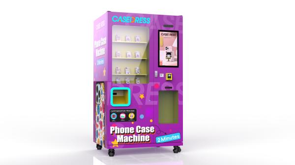 Self Service Kiosk Offering Retailers Customized Phone Case Printing Solutions with Fast Turnaround and Easy Operation