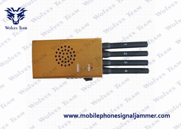 Portable GPS High Power Cell Phone Jammer CDMA GSM DCS PCS 3G L110 x W62 x H30 mm