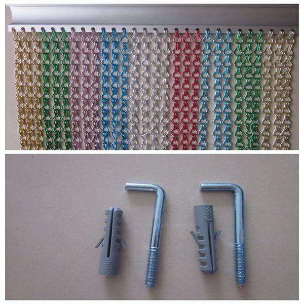 Aluminum  Chain Fly Screen As Door Curtain