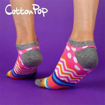 Colorful design high quality breathable summer AZO-free OEM ship socks for women