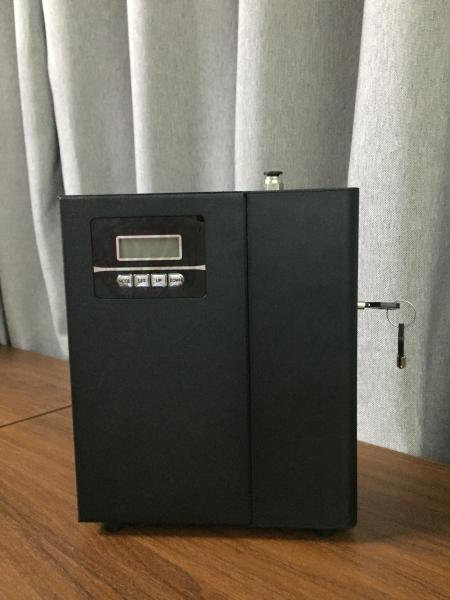 150ml Oil Bottle FCU Wall Mounted Commercial Scent Diffuser , 300CBM Metal Air Aroma Machine Black / White